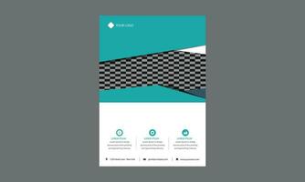 Annual report brochure flyer design template vector, Leaflet, presentation book cover templates, layout in A4 size vector