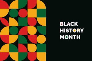 Black history month African American history celebration, social media post, post design, banner, vector