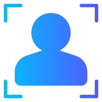 icono de gradiente de destino vector