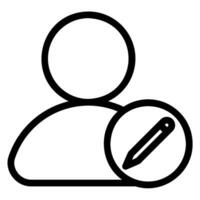 edit line icon vector