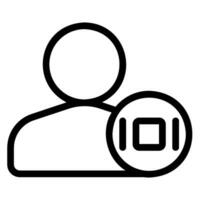multitask line icon vector