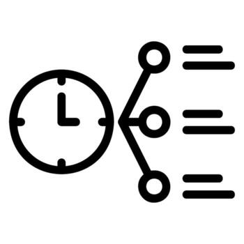 task line icon vector
