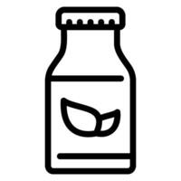 herb line icon vector