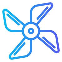 cooler gradient icon vector