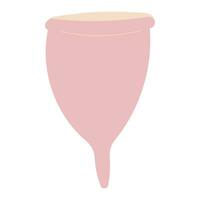menstrual tazas eco mujer sangre reciclable icono vector