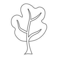 tree plant nature garden eco protection icon vector