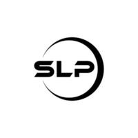 slp letra logo diseño, inspiración para un único identidad. moderno elegancia y creativo diseño. filigrana tu éxito con el sorprendentes esta logo. vector