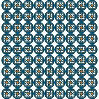 vector background with colorful oriental ornaments and abstract look