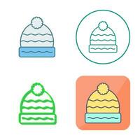 Winter Hat Vector Icon