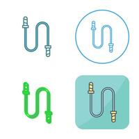 Jumping Rope Vector Icon