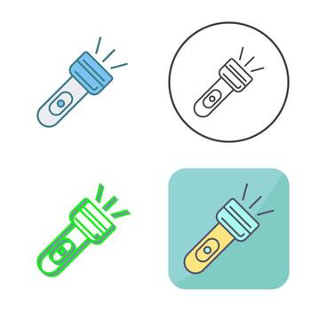 Flash Light Vector Icon
