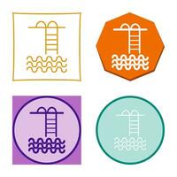 Swiming pool Vector Icon