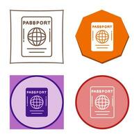 Passport Vector Icon