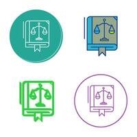 Law Vector Icon