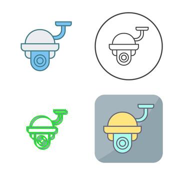 Security Camera Vector Icon