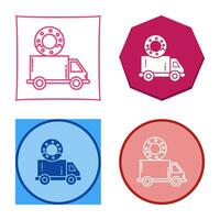 Delivery Truck Vector Icon