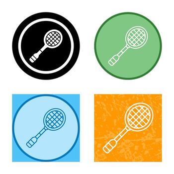 Racket Vector Icon
