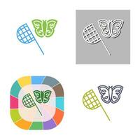 Butterfly Catcher Vector Icon