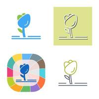 Tulip Vector Icon