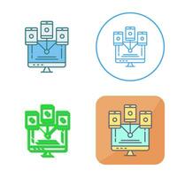 Computer Networks Vector Icon