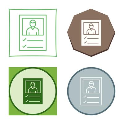 Ballot Vector Icon