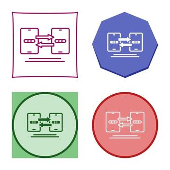 Data Synchronization Vector Icon