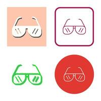 Sun Glasses Vector Icon