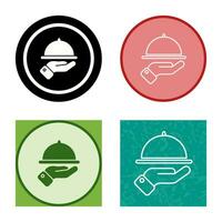 Waiter Vector Icon