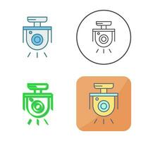 Security Camera Vector Icon