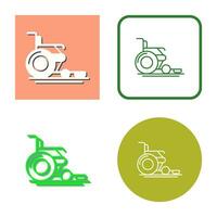 Wheel Chair Vector Icon