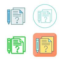 Question Vector Icon