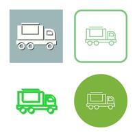 Cargo Truck Vector Icon