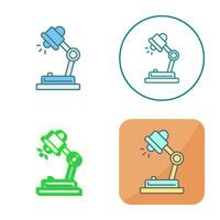 Desk Lamp Vector Icon