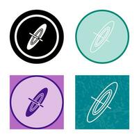 Black Hole Vector Icon