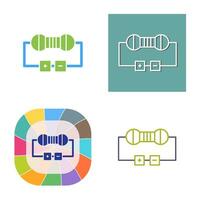 Resistor Vector Icon