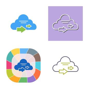 Cloud Computing Vector Icon
