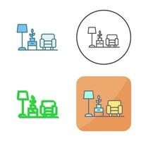 Living Room Vector Icon