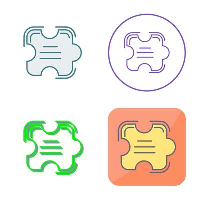 Puzzle Vector Icon