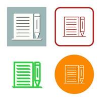 Note Vector Icon