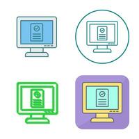 Online appointment Vector Icon