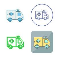 Ambulance Vector Icon