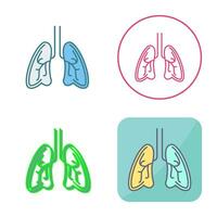 Lungs Vector Icon