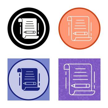 Write Vector Icon