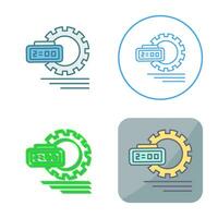 Time Management Vector Icon