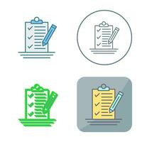 Check List Vector Icon