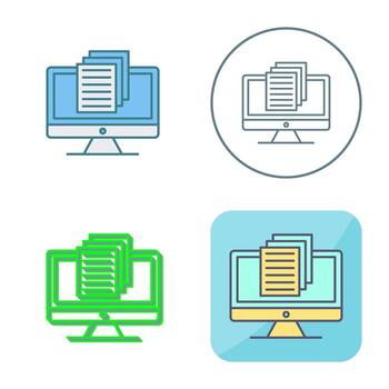 Document Vector Icon