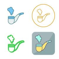 Smoke Pipe Vector Icon