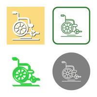 Wheel Chair Vector Icon