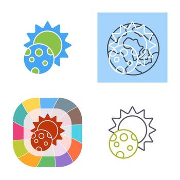 Eclipse Vector Icon
