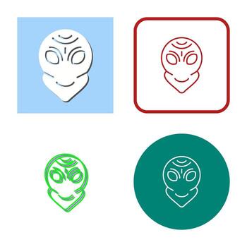 Alien Vector Icon